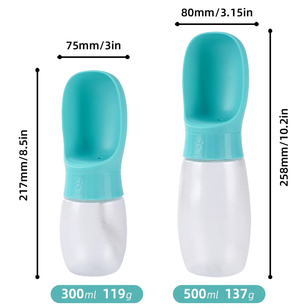 Dog Water Bottle Portable Drinking Bowl