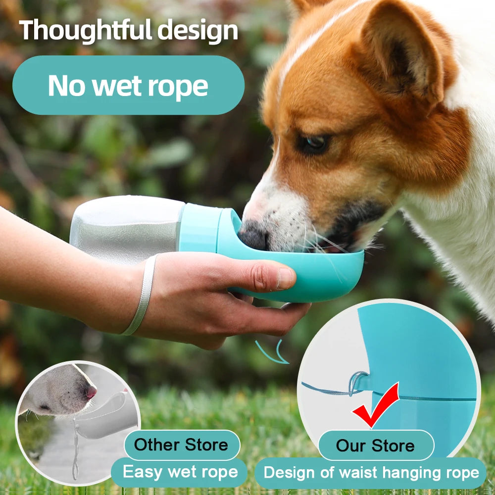 Dog Water Bottle Portable Drinking Bowl